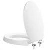 CECIPA WC-Sitz ,O-Form WC-Erhöhung 5 cm ,Verdickter Produktbild-Vorschau 2