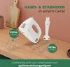 Clatronic Handmixer HM 3524 weiß 300W 2in1 Produktbild-Vorschau 8
