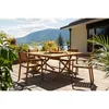 Miliboo - Quadratischer klappbarer Gartentisch aus Produktbild-Vorschau 2