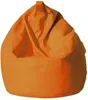 Eleganter Sitzsack, orange Farbe, Maße 80 x 120 x 80 cm Produktbild-Vorschau 1