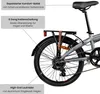 Galano Metropolis Klapprad 20 Zoll für Erwachsene 155 - 180 Produktbild-Vorschau 4