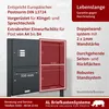 5er Briefkasten Standanlage Freistehend RAL 7016 Anthrazit Produktbild-Vorschau 2