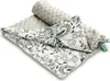 SENSILLO Baby Nestchen 75x100 Decke Kinder Minky Produktbild-Vorschau 2
