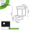 Solar Wandleuchte Solarlampe Außenwandlampe mit Produktbild-Vorschau 6