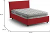 Quadratisches und halbes Bett Asmara, Containerbett mit Produktbild-Vorschau 3