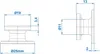 40x Planenhaken Rund Kunststoff 25x25x13mm – Ideal zur Produktbild-Vorschau 3
