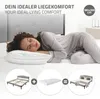 ML-Design Polsterbett 180x200 cm Grau Doppelbett mit Produktbild-Vorschau 4