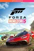 A racing game cover featuring two cars and a scenic background. Produktbild-Vorschau