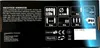 The image shows the packaging of a 600 LED light chain, with various icons and text detailing its features and safety information. Produktbild-Vorschau