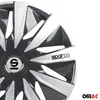 Sada krytov kolies Sparco Lazio 16 palcov, šedá/strieborná Náhľad obrázku produktu 8