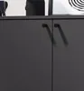 TV-Lowboard "Pretty" in grau und Artisan Eiche mit Lamellen Produktbild-Vorschau 3