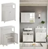 Szafka Midi Vicco Riad Biały 60 x 80 cm z drzwiami i Podgląd zdjęcia produktu 2