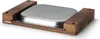 A cutting board with a metal drawer on a white background. Anteprima dell’immagine prodotto