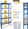 tectake® heavy duty regál s 5 policemi 75,5 x 30,5 x 172 cm Náhled obrázku produktu 5
