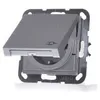 GIRA 045426, CEE 7/3, Aluminium, IP44, 250 V, 16 A Produktbild-Vorschau 2