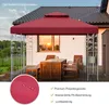 COSTWAY 3x3m wymienny dach do altany, podwójny dach do Podgląd zdjęcia produktu 5