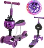 Enero Biedronka 3-in-1 Balancierroller & Rutscher Lila – Produktbild-Vorschau 5