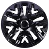 Tappi mozzo universali 15'' NRM Perfecto verniciati neri 4 Anteprima dell’immagine prodotto 2