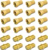 ARLI 16x F-Stecker 7 – 7,4 mm + 8x F-Verbinder vergoldet – Produktbild-Vorschau 1