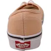 Rear view of a single peach-colored Vans sneaker. Produktbild-Vorschau