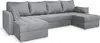 Masseno Ecksofa NAKO M mit Schlaffunktion U-Form, Sofa mit Produktbild-Vorschau 2