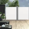 vidaXL Marquise latérale extensible double 170 x 600 cm Voir les images du produit 9