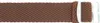 ClassicWatchStraps Perlon Uhrenarmband - Braun, 14 mm, Produktbild-Vorschau 2