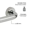 Maniglia di sicurezza 20cm per anziani in acciaio cromato Anteprima dell’immagine prodotto 3