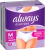 A product package for Always Discreet incontinence slips for women. Podgląd zdjęcia produktu