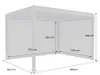 sweeek - LED Pergola mit motorisiertem Lamellendach Produktbild-Vorschau 9