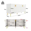 MODFU Kommode Sideboard mit goldenen Griffen und Füße- Produktbild-Vorschau 5