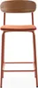 CALICOSY - Lot de 2 tabourets en tissu avec pieds en métal Voir les images du produit 3