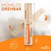 ALPENHAUCH Sauna Sanduhr 15 Minuten aus 100% Naturholz - Produktbild-Vorschau 3