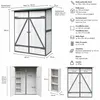 Mucola Gerätehaus Geräteschuppen Gartenschrank Produktbild-Vorschau 3