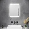 SONNI Badspiegel mit LED Beleuchtung energiesparend IP44 Produktbild-Vorschau 2