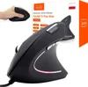 Souris verticale - Ergonomique - Avec fil - 6 boutons - Voir les images du produit 1