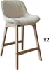 A single bar stool shown from a three-quarter angle against a white background. Voir les images du produit