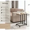 TecTake 404220, Boční/koncový kávový stolek, Dřevo Náhled obrázku produktu 2