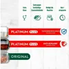 Comparison of different Fairy dishwasher tablet products with feature callouts. Podgląd zdjęcia produktu