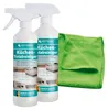 HOTREGA Küchen Totalreiniger 2x 500 ml inkl. Microfasertuch Produktbild-Vorschau 1