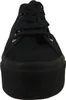 A front view of a black platform sneaker. Anteprima dell’immagine prodotto