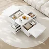 MODFU Table Basse Design Contemporain avec Rangement Voir les images du produit 1