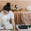 Borsa cosmetica imbottita da donna, borsa per trucchi Anteprima dell’immagine prodotto 10