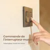 EMKE Miroir de salle de bain LED avec grossissement 3x Voir les images du produit 5
