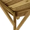 vidaXL Pavillon de barbecue en pin imprégné 163,5x93x210 cm Voir les images du produit 6