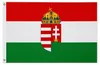 Bandiera Ungheria con stemma 90 x 150 cm bandiera con 2 Anteprima dell’immagine prodotto 2