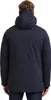 Back view of a man wearing a navy parka jacket. Produktbild-Vorschau