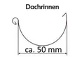 Dachrinnenbürste 2,99€/m Dachrinnenigel Dachrinnenraupe Produktbild-Vorschau 4