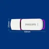 Philips USB-Stick 64GB Drive Snow, USB 2.0, Farbe: Lila Produktbild-Vorschau 12