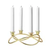 Georg Jensen - SEASON Kerzenständer, vergoldet Produktbild-Vorschau 4